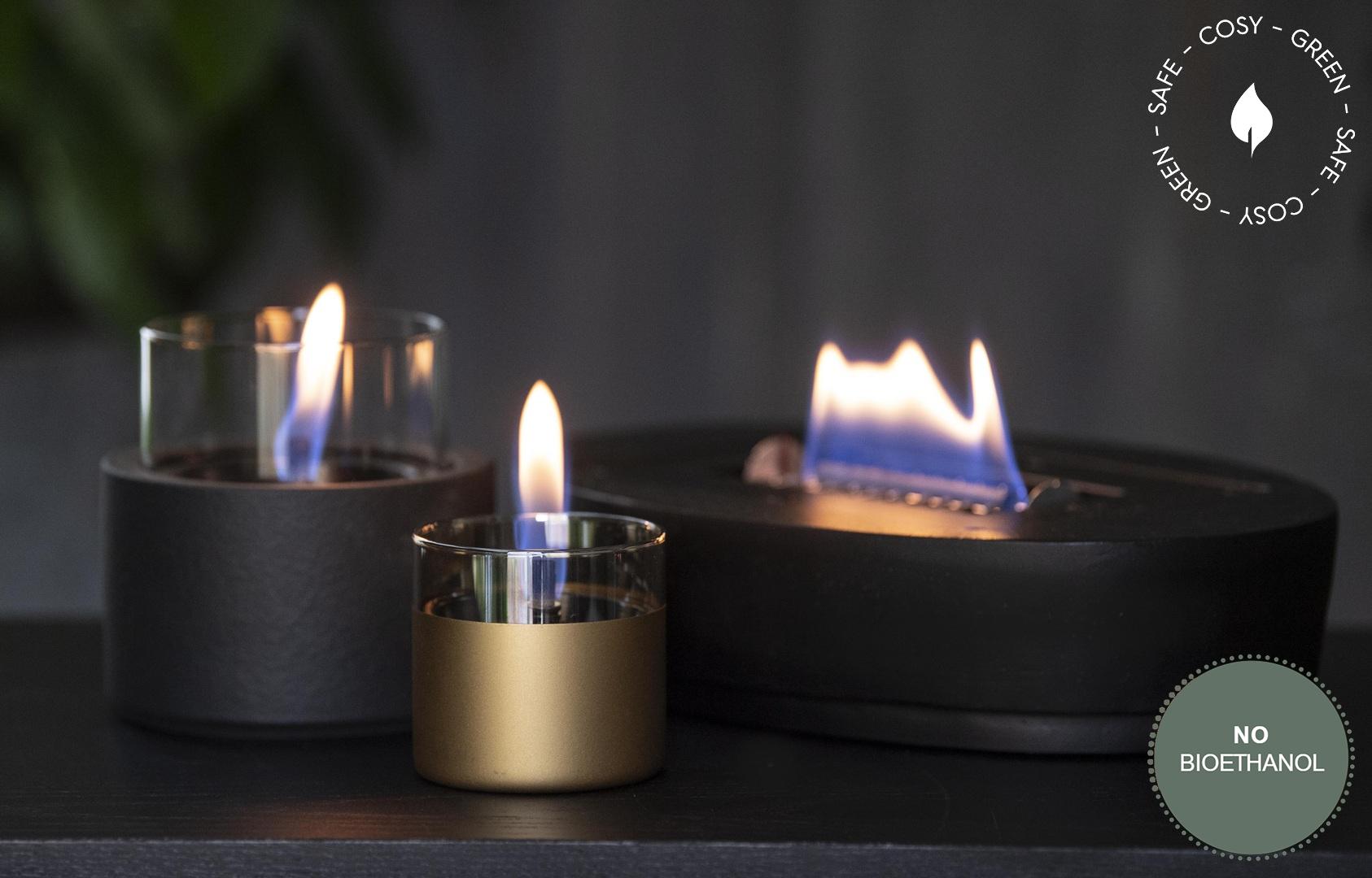 Carnation Black asztali mécses Carnation Black asztali mécses